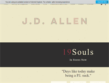 Tablet Screenshot of jdallenbooks.com